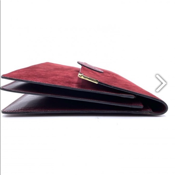 Cartier clutch bag leather suede - Picture 4 of 9